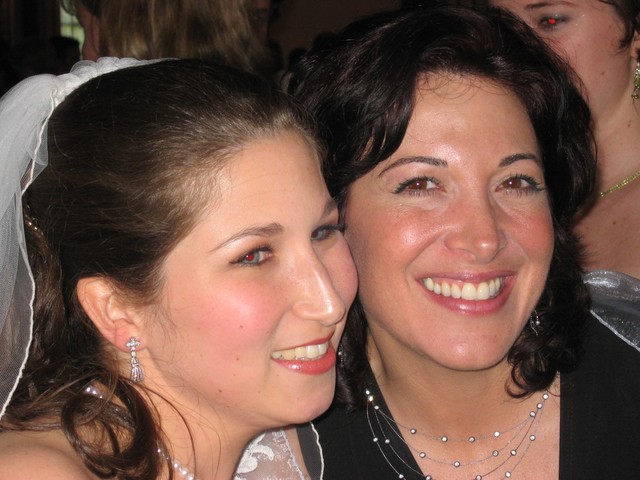 the bride and her big cousin