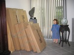 Poor Patty Play Pal doesn't want to go inside a box.