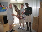 The packers...Charlie, Charlie Jr. and Bubber