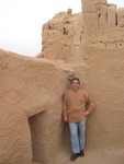 Vinny at Casa Grande National Monument